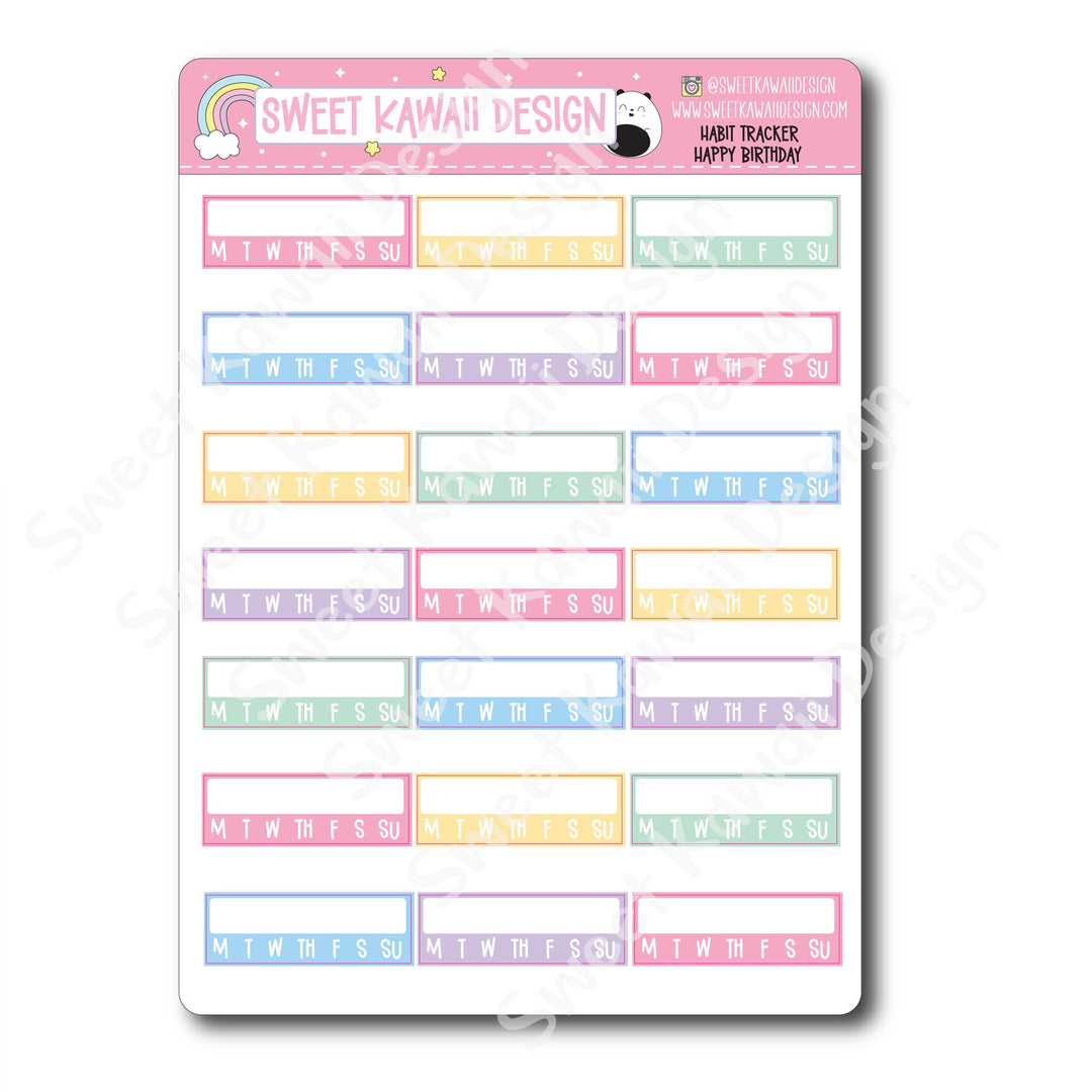 Two Dollar Basics - Happy Birthday - Options Available