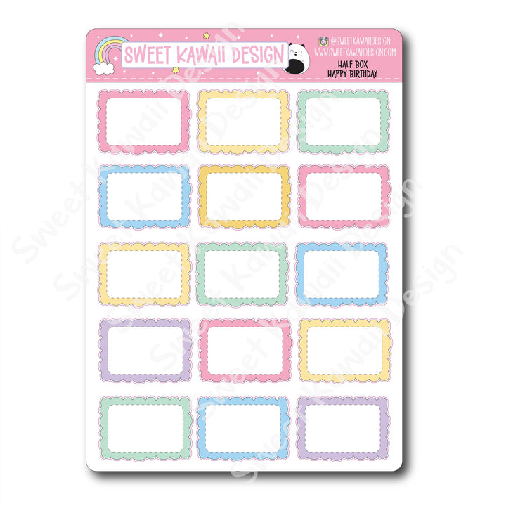 Two Dollar Basics - Happy Birthday - Options Available