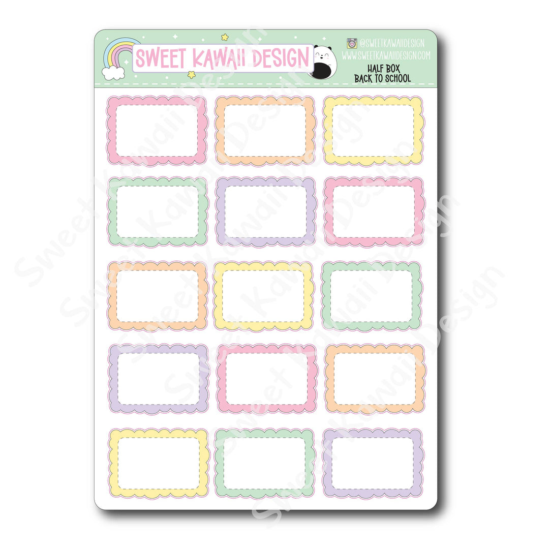 Two Dollar Basics - Back to School - Options Available