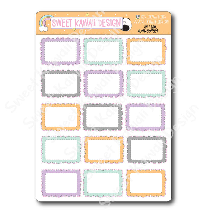 Two Dollar Basics - Summerween - Options Available