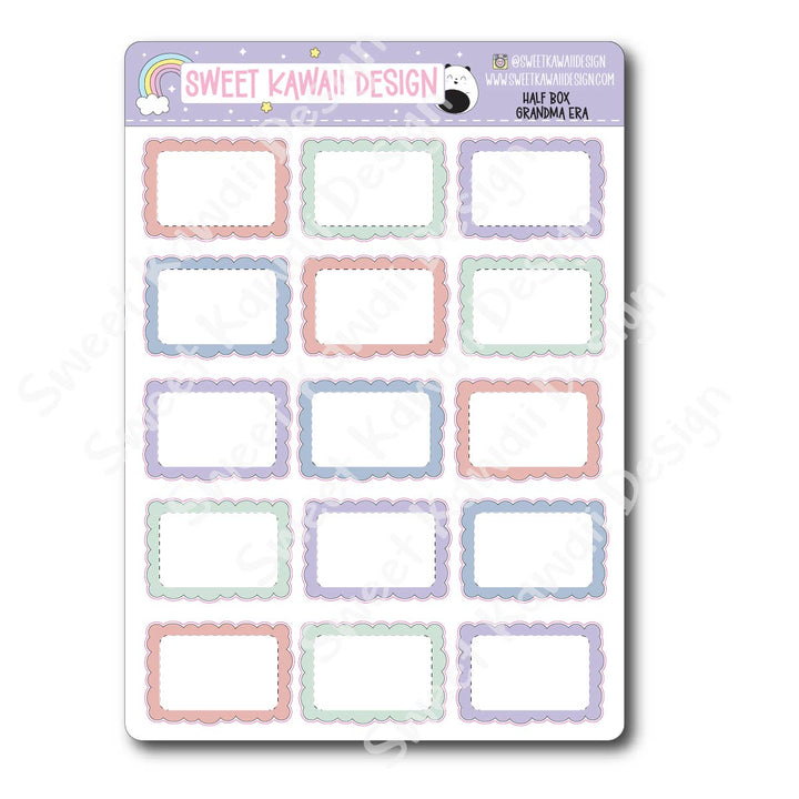 Two Dollar Basics - Grandma Era - Options Available