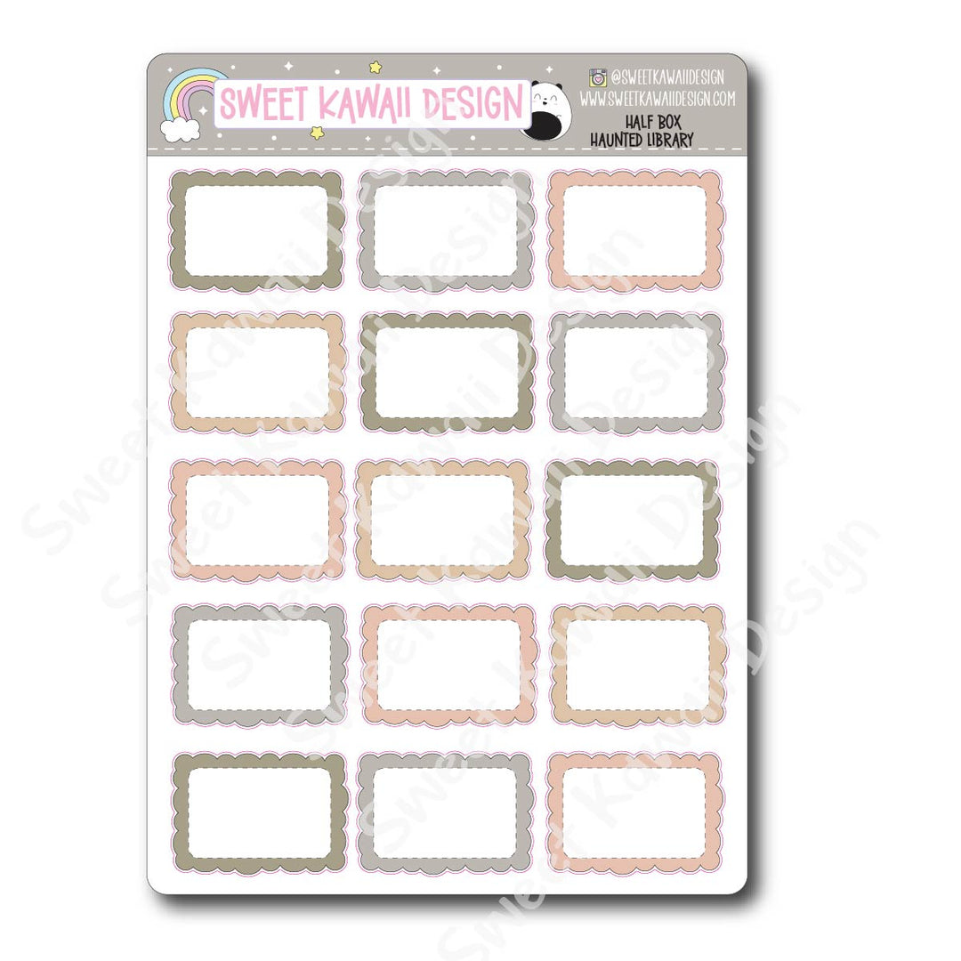 Two Dollar Basics - Haunted Library- Options Available