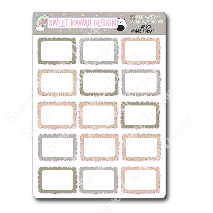 Two Dollar Basics - Haunted Library- Options Available
