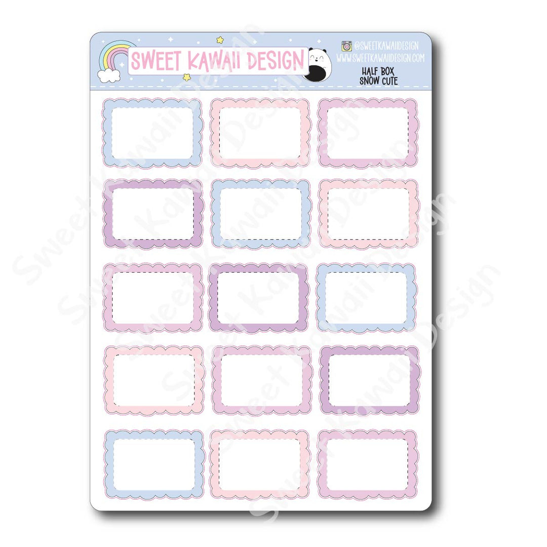 Two Dollar Basics - Snow Cute - Options Available