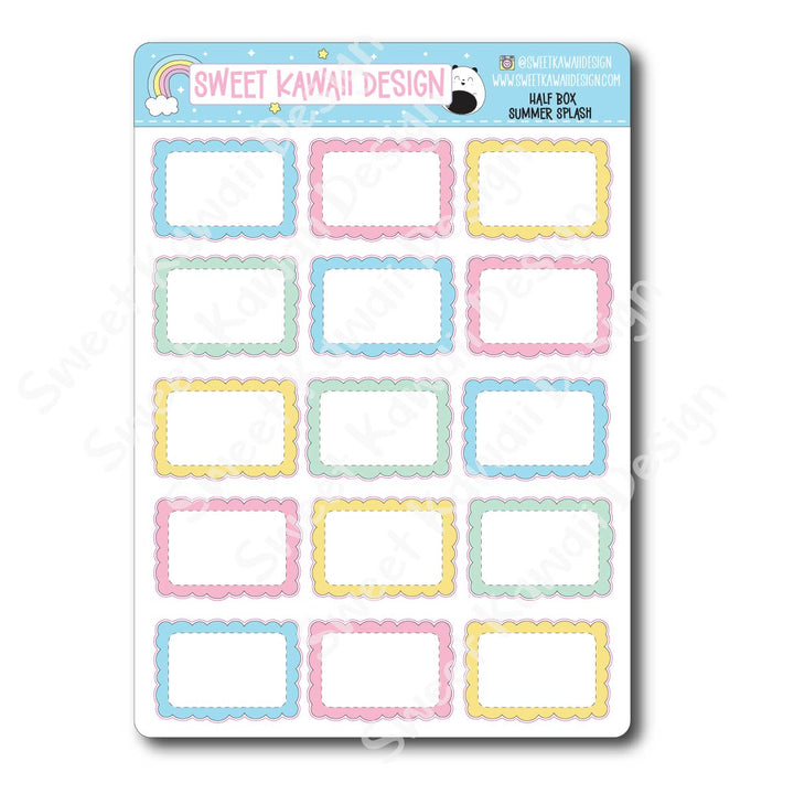 Two Dollar Basics - Summer Splash - Options Available