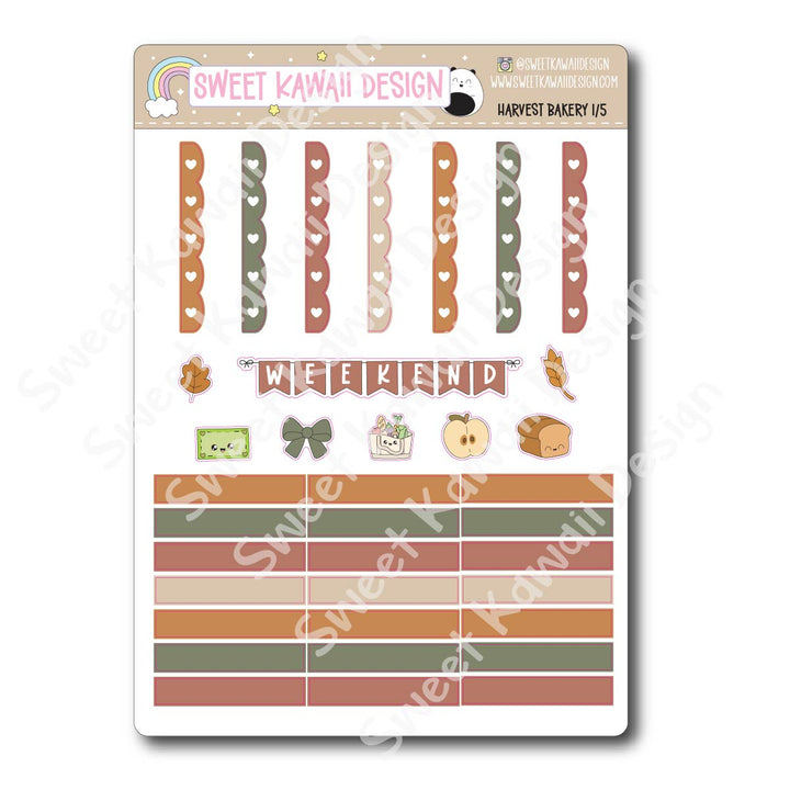 Weekly Kit - Harvest Bakery - SIZE OPTIONS AVAILABLE