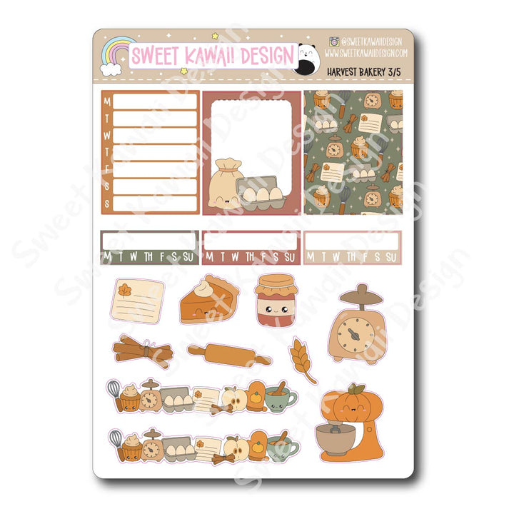 Weekly Kit - Harvest Bakery - SIZE OPTIONS AVAILABLE