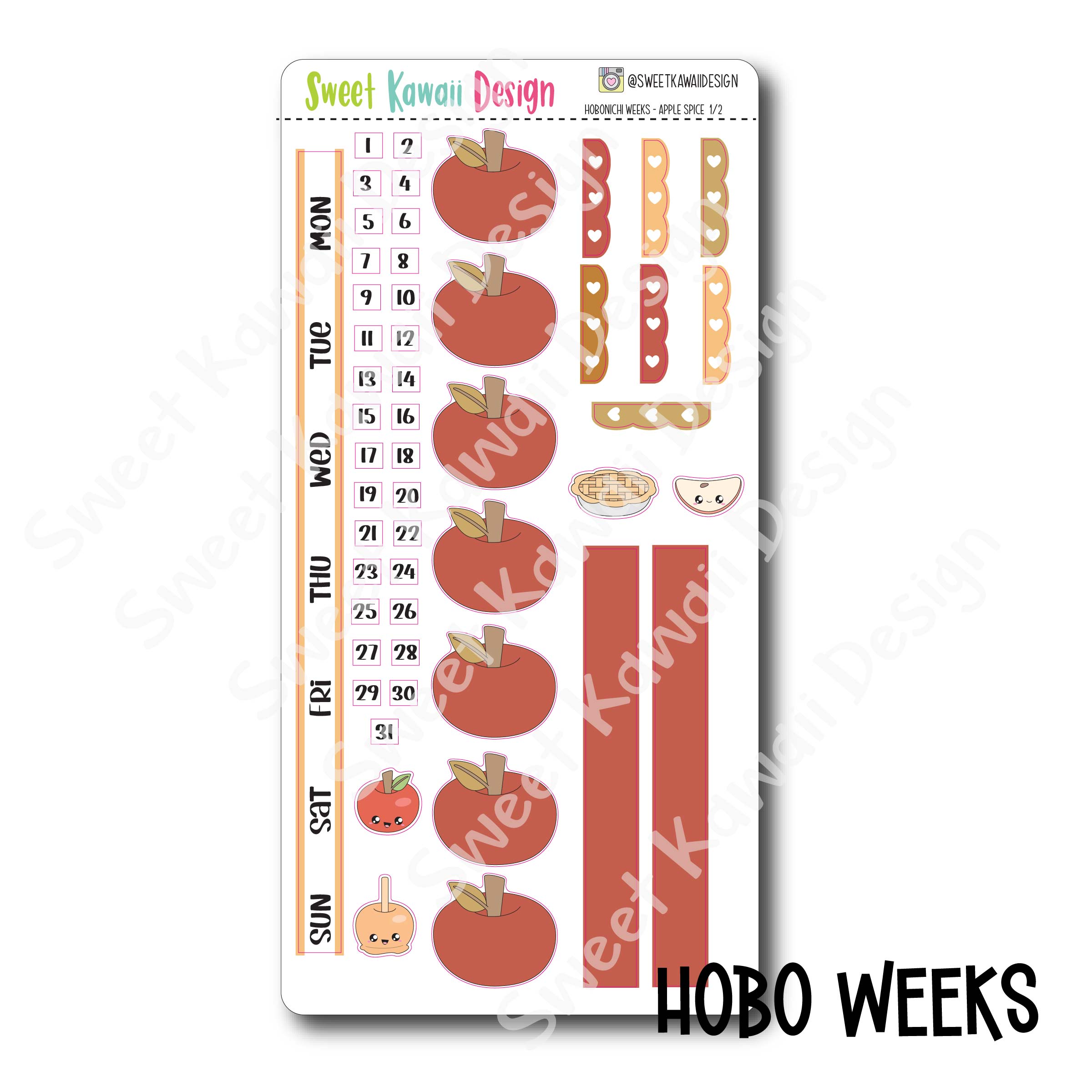 Weekly Kit  - Apple Spice - SIZE OPTIONS AVAILABLE