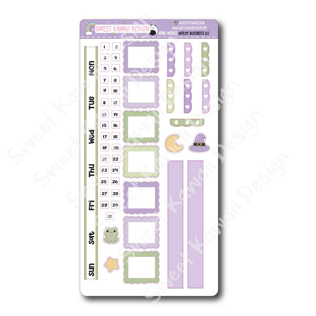 Weekly Kit - Witchy Business - SIZE OPTIONS AVAILABLE