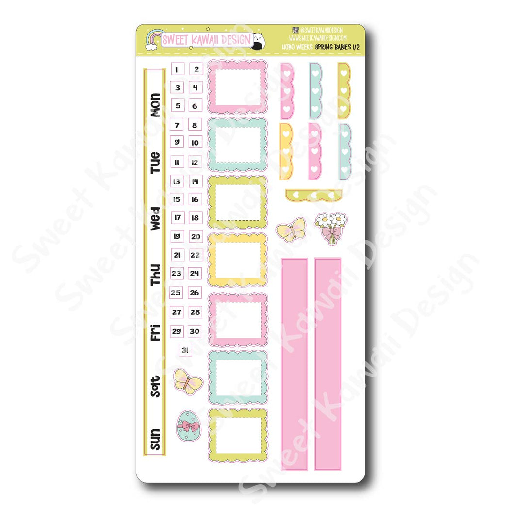 Weekly Kit - Spring Babies - SIZE OPTIONS AVAILABLE