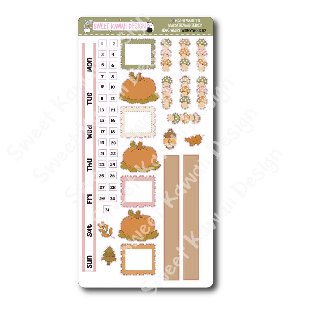 Weekly Kit - Whimsywood - SIZE OPTIONS AVAILABLE