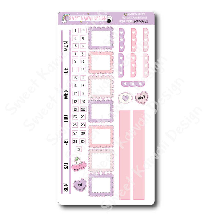 Weekly Kit - Anti V-Day - SIZE OPTIONS AVAILABLE