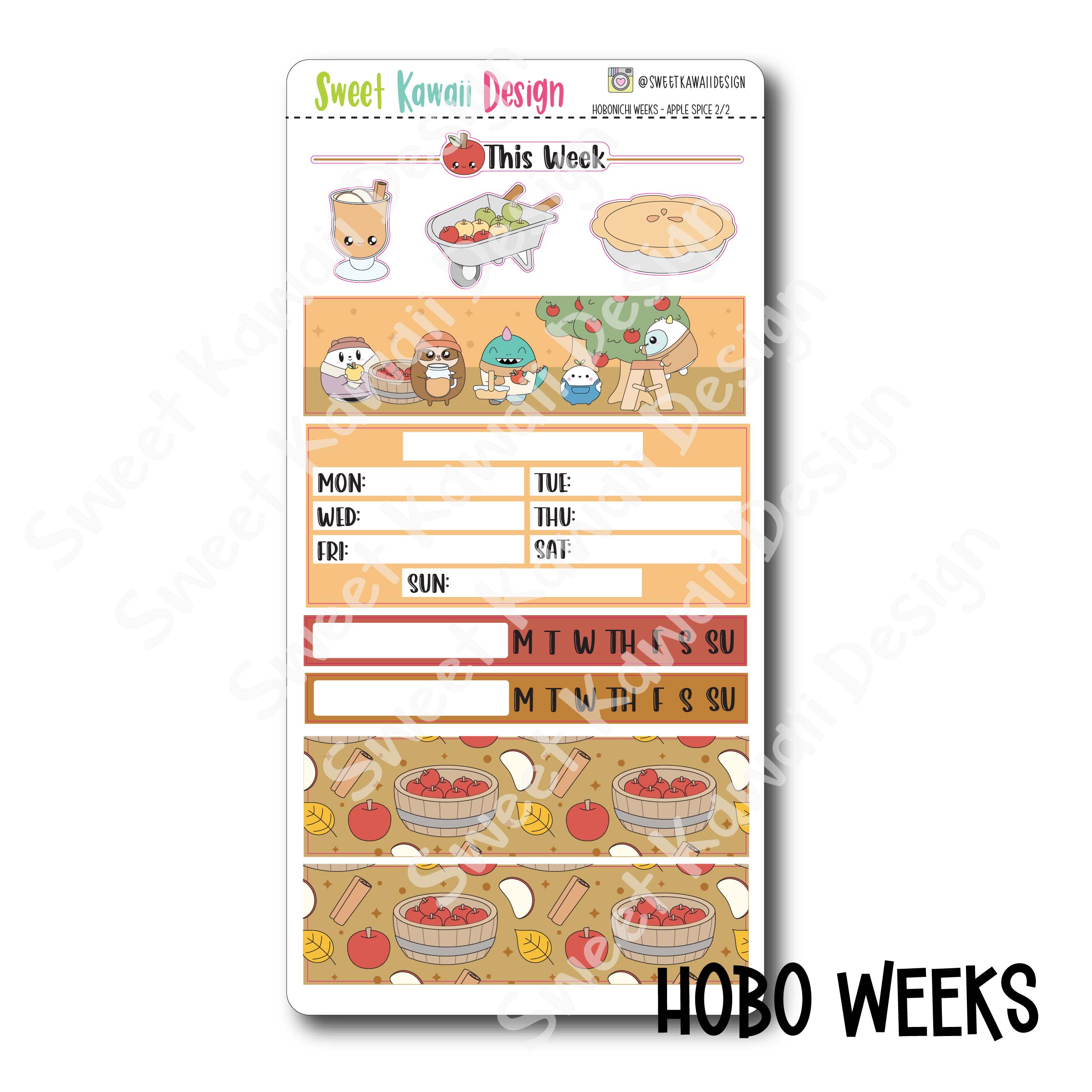Weekly Kit  - Apple Spice - SIZE OPTIONS AVAILABLE