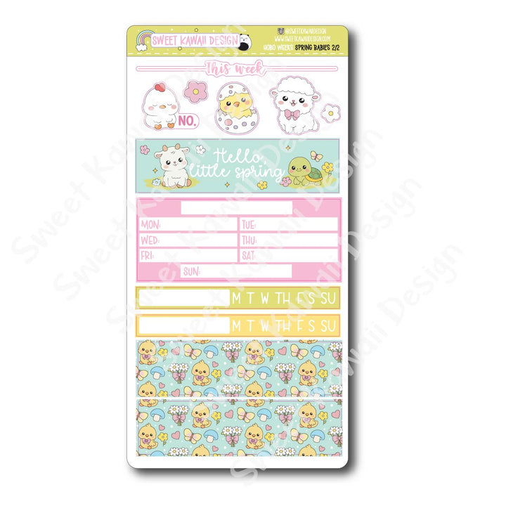 Weekly Kit - Spring Babies - SIZE OPTIONS AVAILABLE