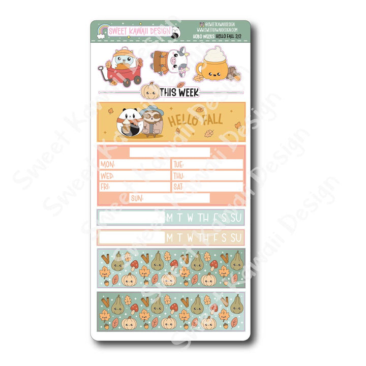 Weekly Kit - Hello Fall - SIZE OPTIONS AVAILABLE