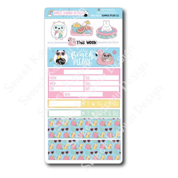 Weekly Kit - Summer Splash - SIZE OPTIONS AVAILABLE