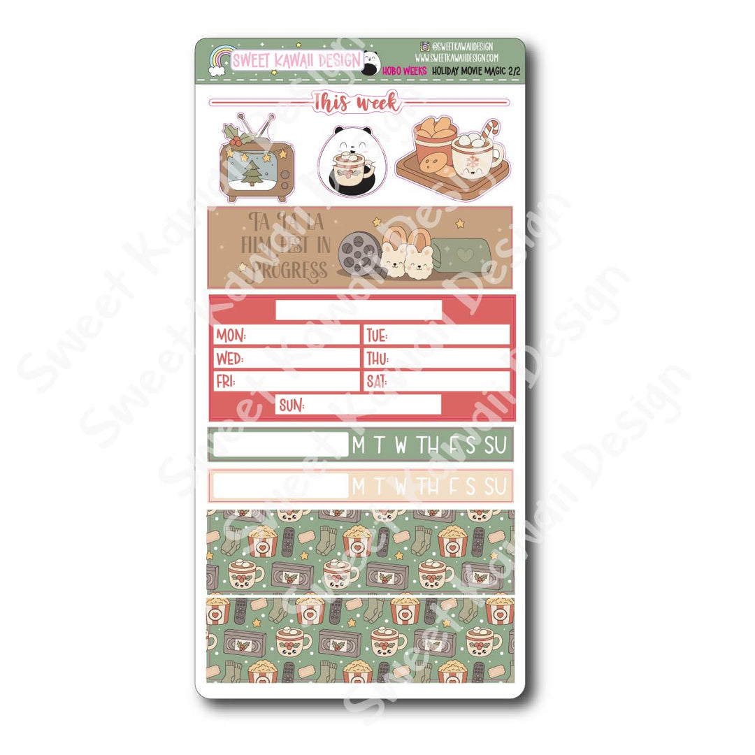 Weekly Kit - Holiday Movie Magic - SIZE OPTIONS AVAILABLE