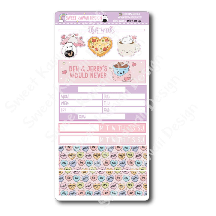 Weekly Kit - Anti V-Day - SIZE OPTIONS AVAILABLE