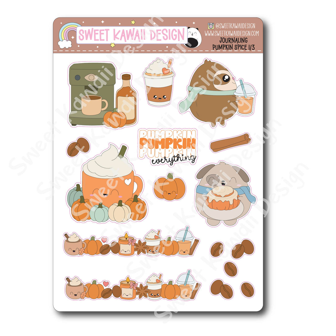 Journaling Kit - Pumpkin Spice Latte