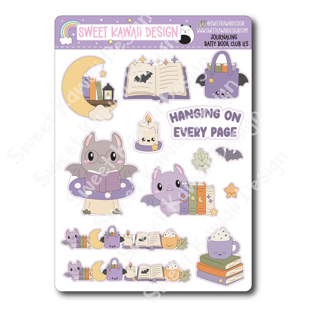 Journaling Kit - Batty Book Club