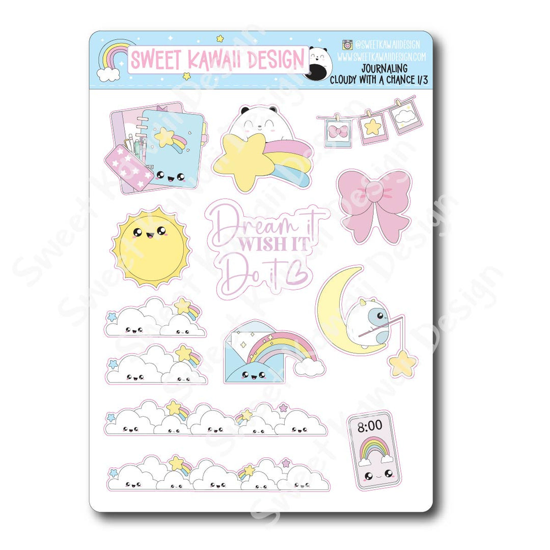 Journaling Kit - Cloudy With A Chance