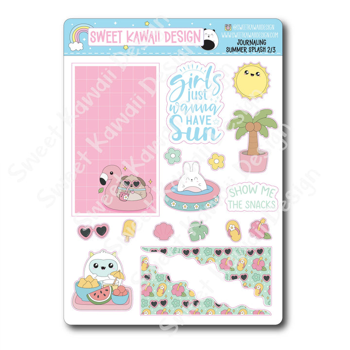 Journaling Kit - Summer Splash