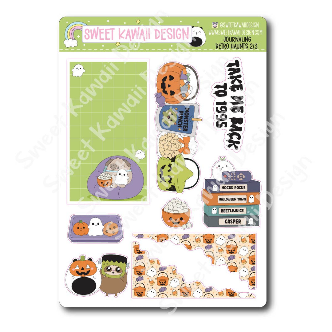 Journaling Kit - Retro Haunts