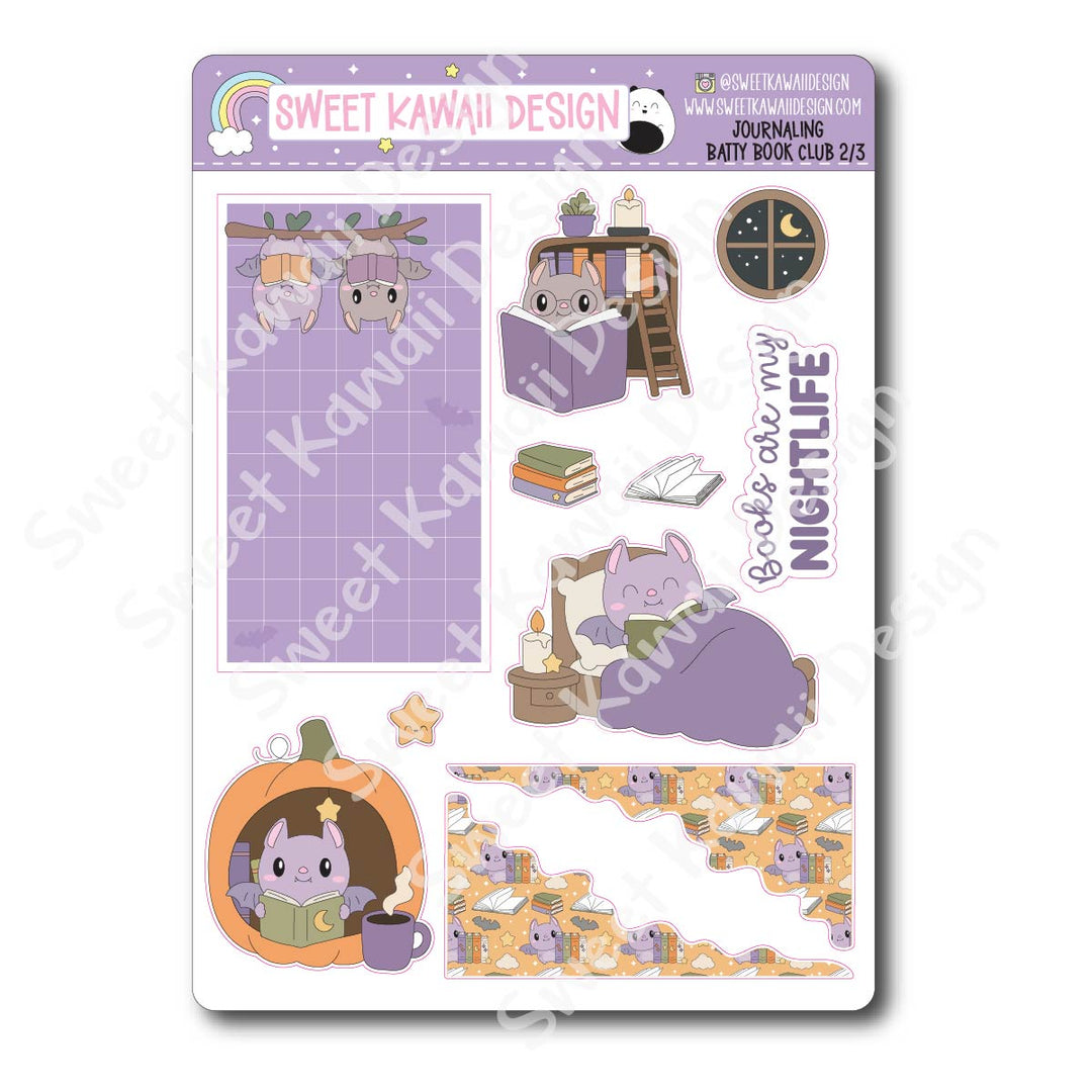 Journaling Kit - Batty Book Club
