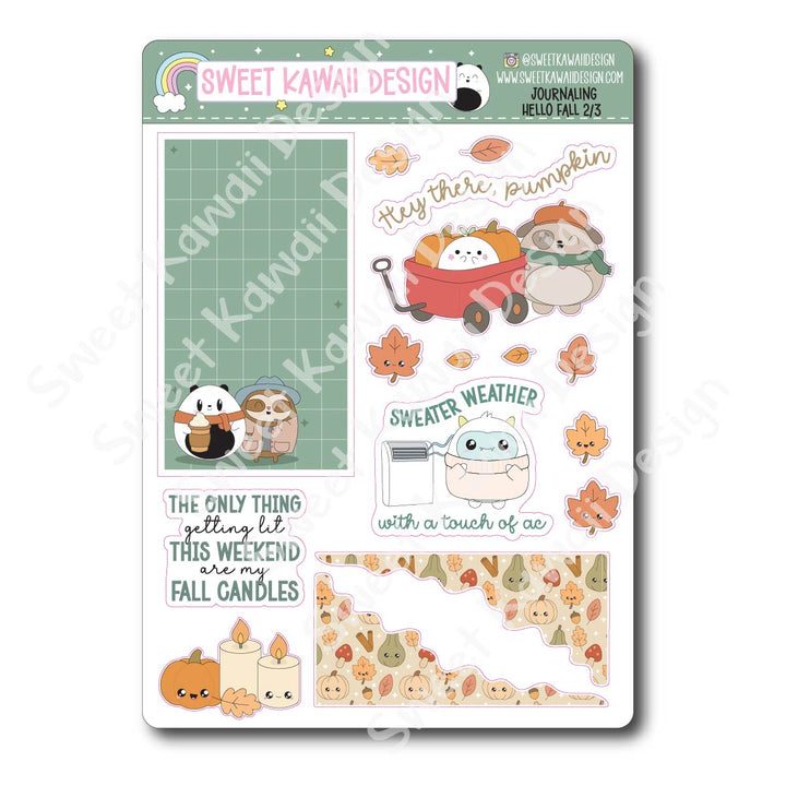 Journaling Kit - Hello Fall