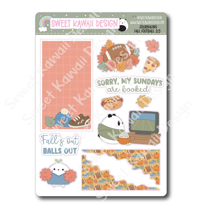 Journaling Kit - Fall Football