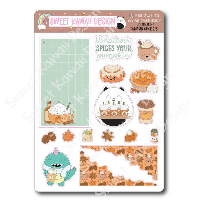 Journaling Kit - Pumpkin Spice Latte