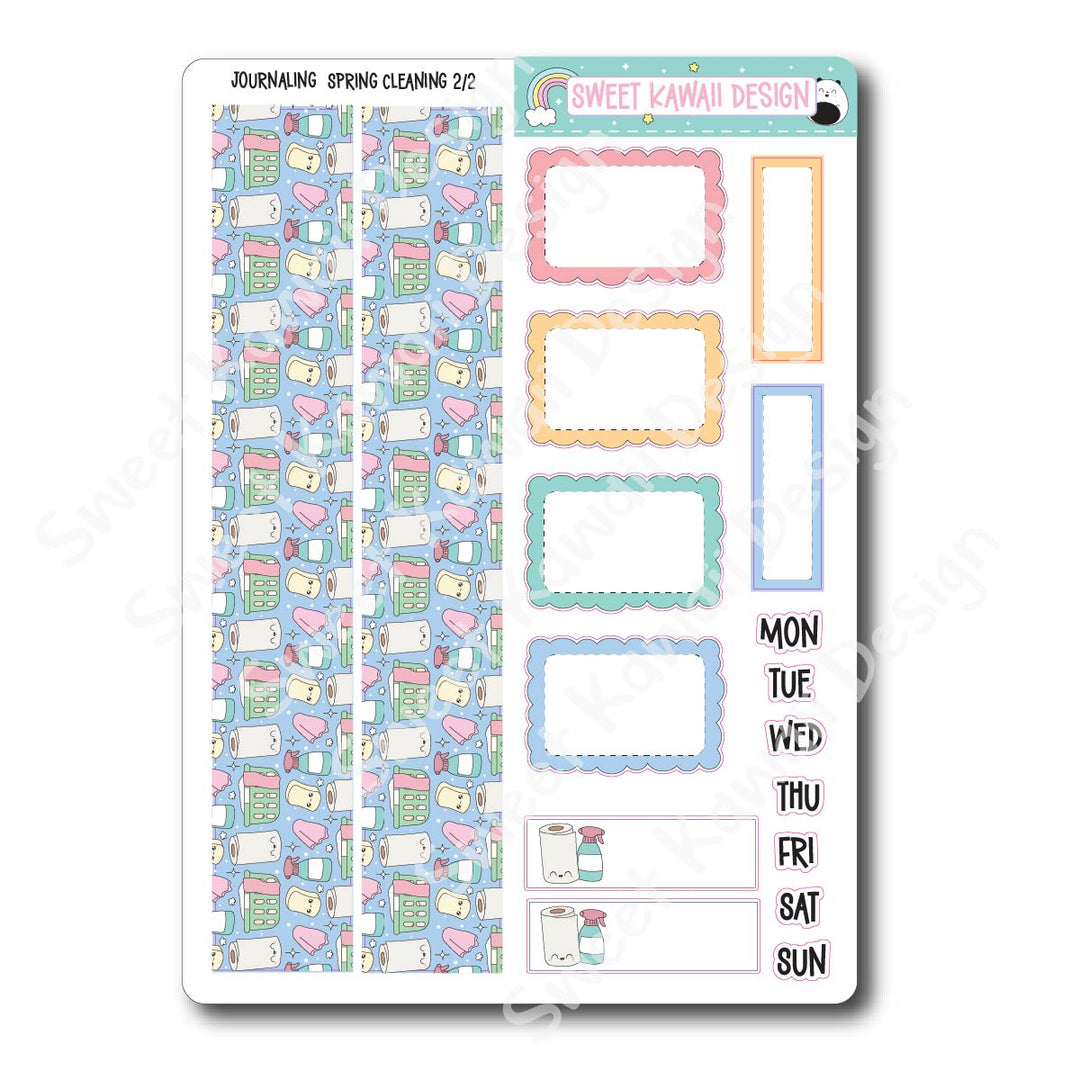 Journaling Kit - Spring Cleaning