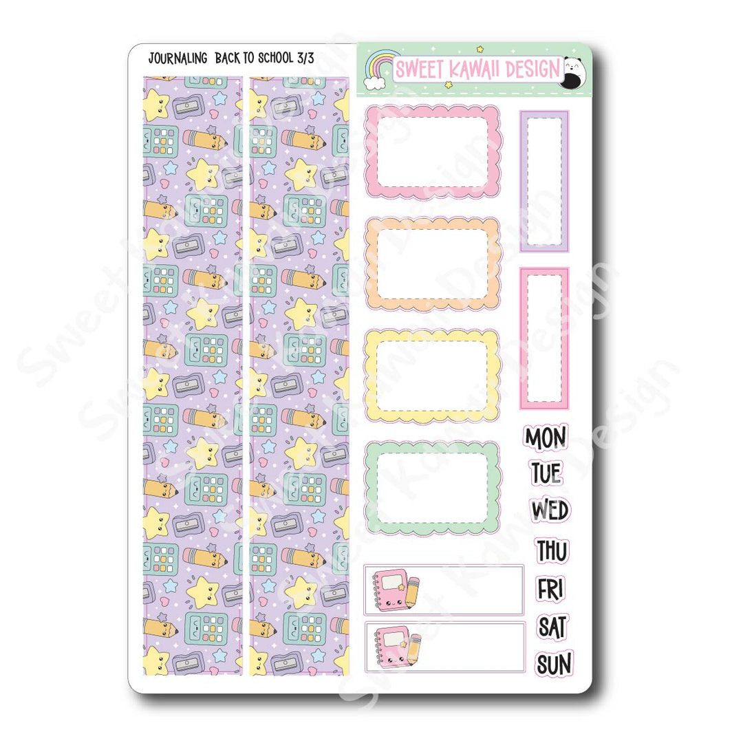 Journaling Kit - Back to School