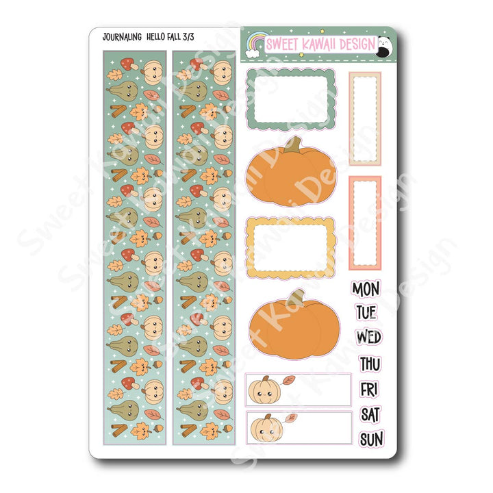 Journaling Kit - Hello Fall