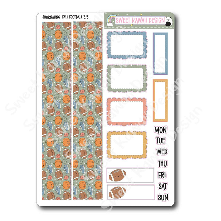 Journaling Kit - Fall Football