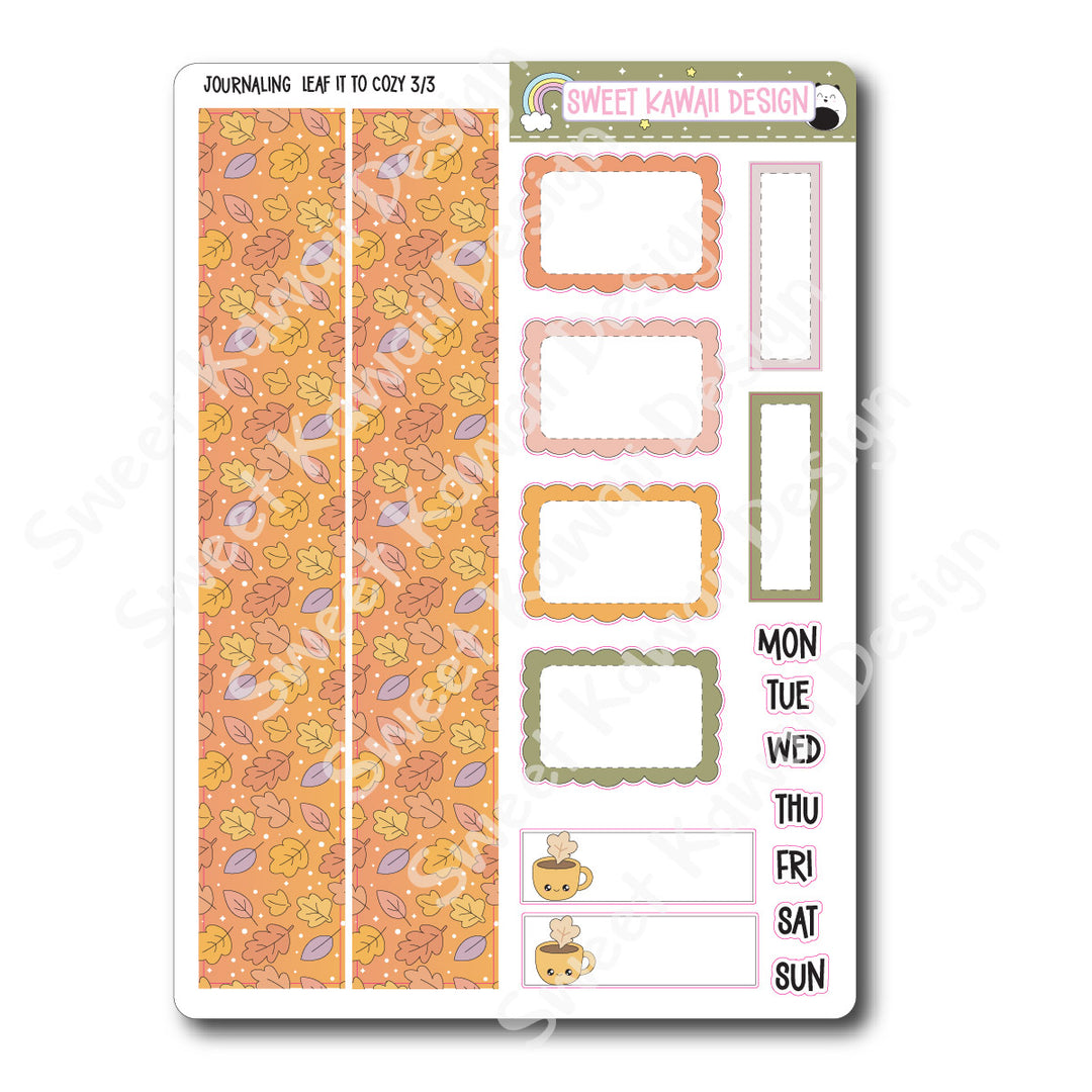 Journaling Kit - Leaf it to Cozy