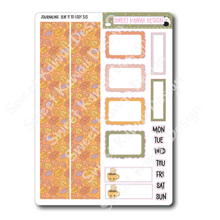 Journaling Kit - Leaf it to Cozy