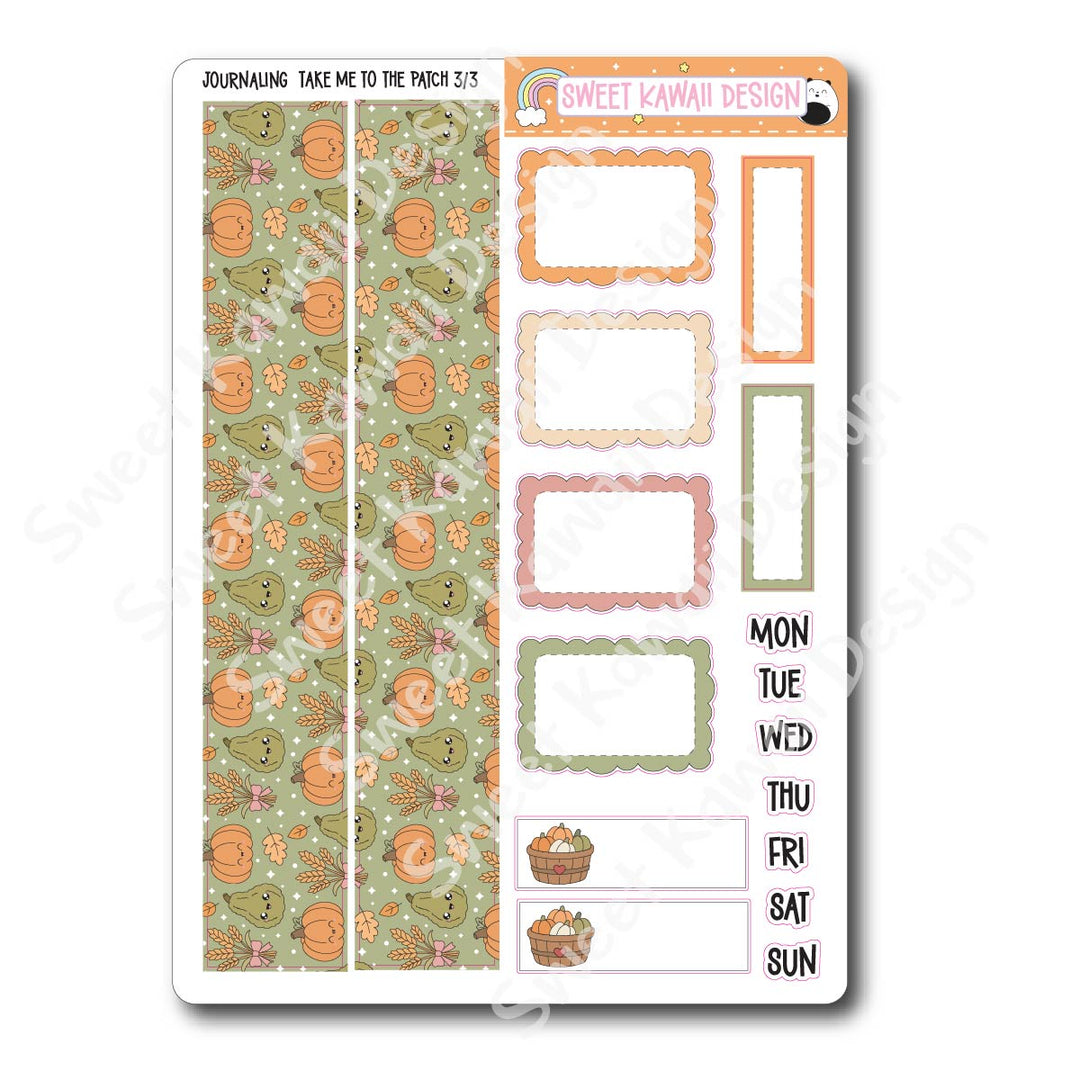 Journaling Kit - Take Me To The Patch