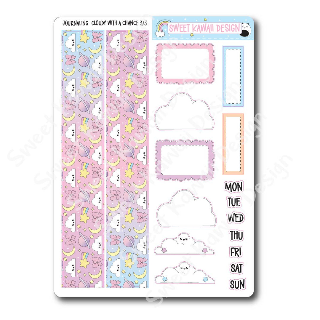 Journaling Kit - Cloudy With A Chance