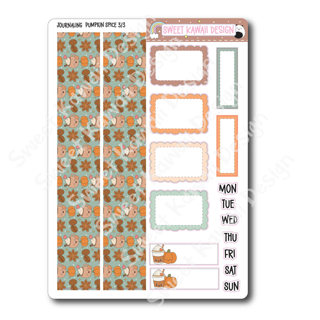 Journaling Kit - Pumpkin Spice Latte