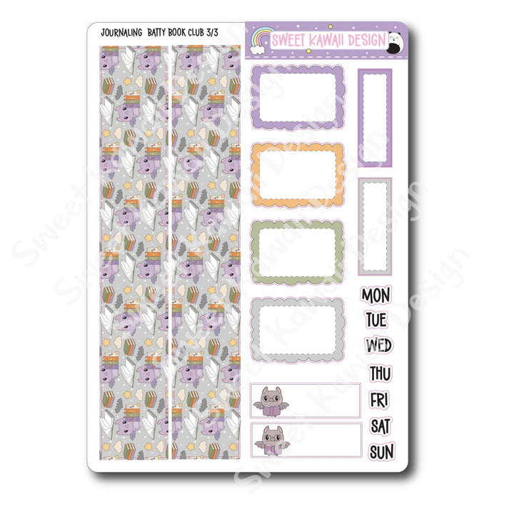 Journaling Kit - Batty Book Club