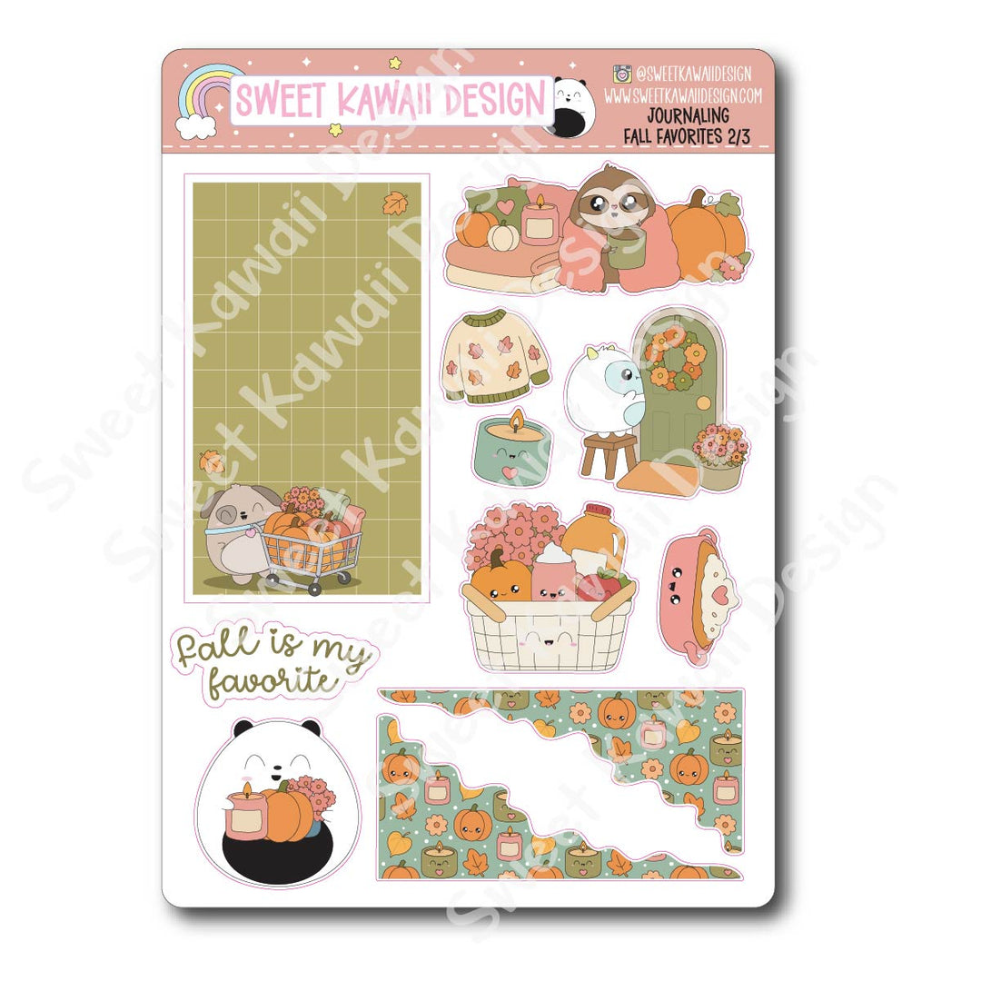 Journaling Kit - Fall Favorites