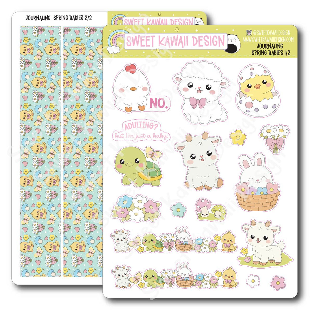 Journaling Kit - Spring Babies