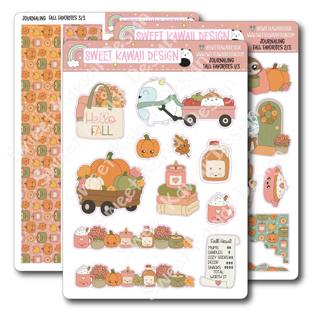 Journaling Kit - Fall Favorites