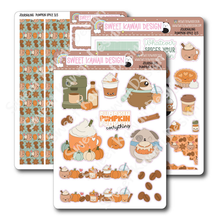 Journaling Kit - Pumpkin Spice Latte