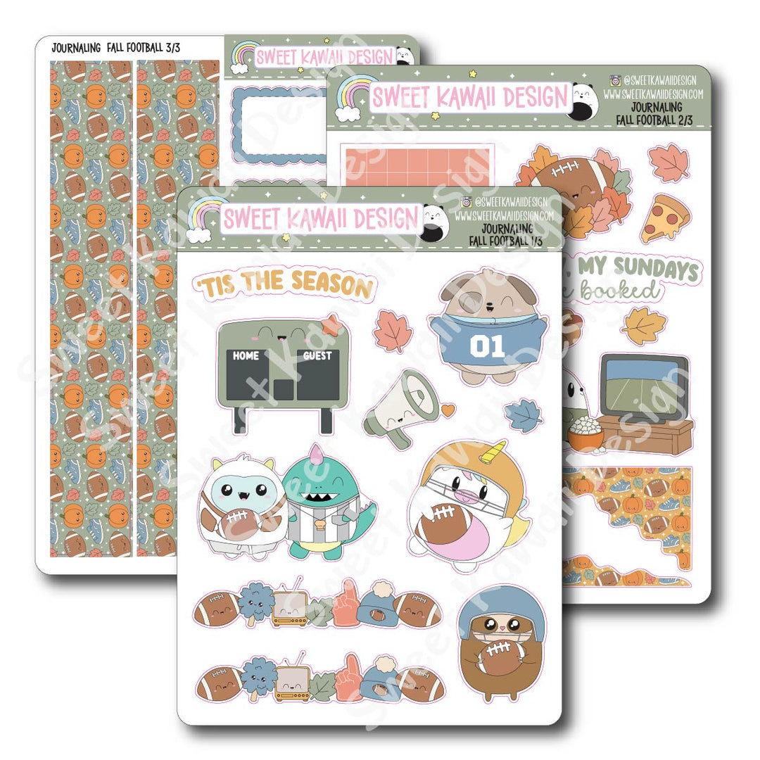 Journaling Kit - Fall Football