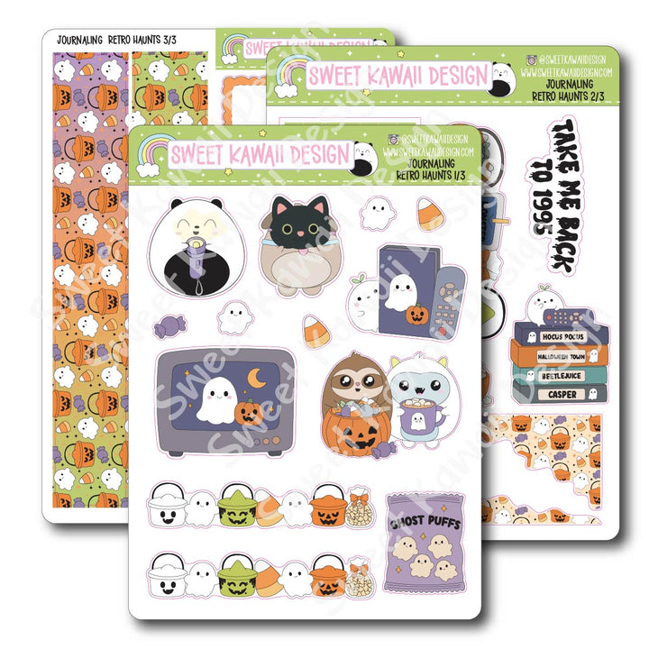 Journaling Kit - Retro Haunts