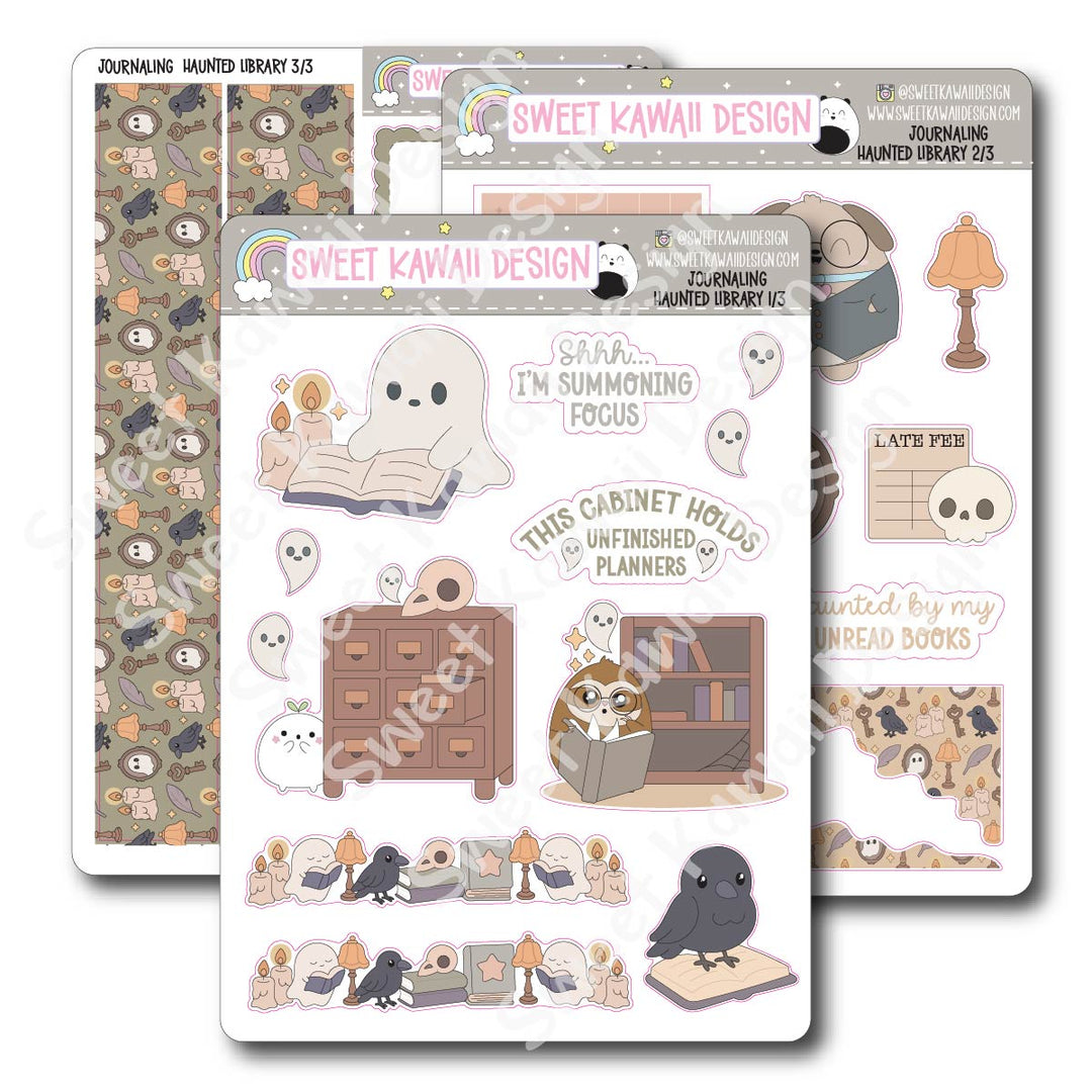 Journaling Kit - Haunted Library