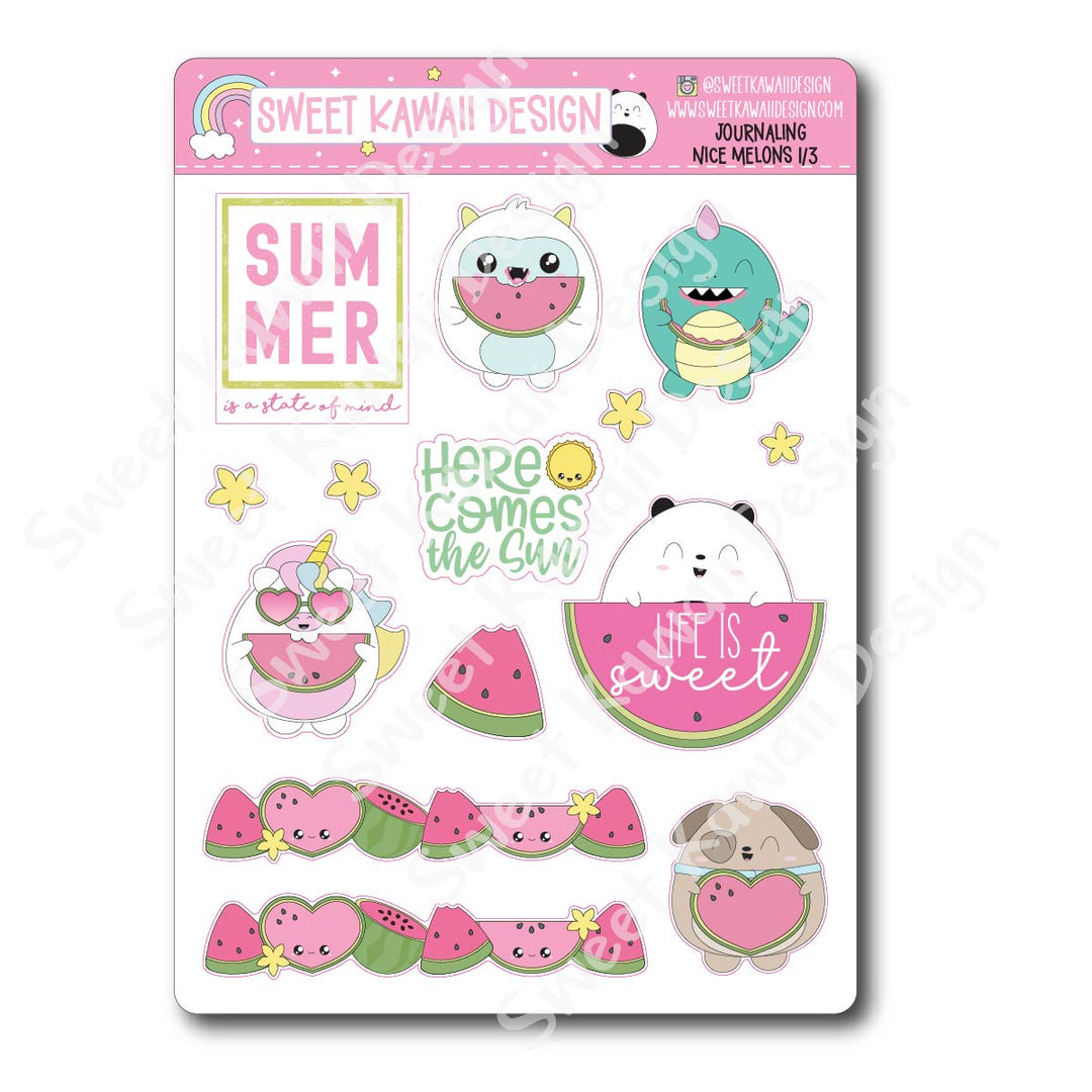 Journaling Kit - Nice Melons