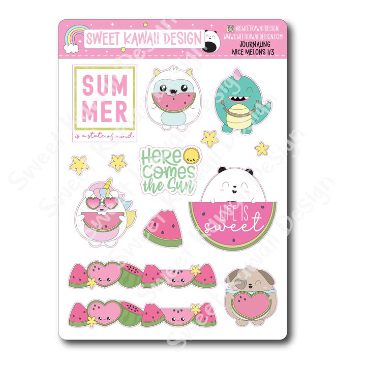 Journaling Kit - Nice Melons